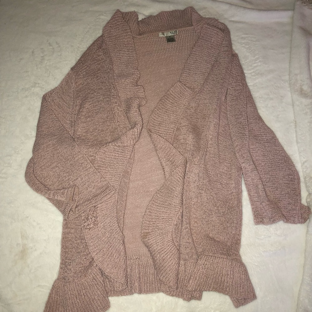 Light blush cardigan